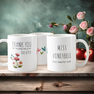 お世話救済になっております花先生 コーヒーマグカップ