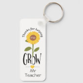 お世話救済になっております キーホルダー (裏面)