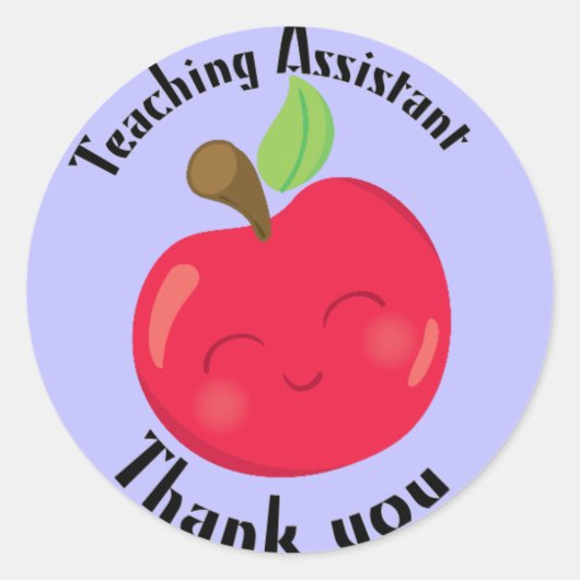 お世話教えになった ラウンドシール (正面)