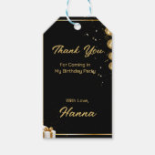 お世話来になった ギフトタグ (正面)