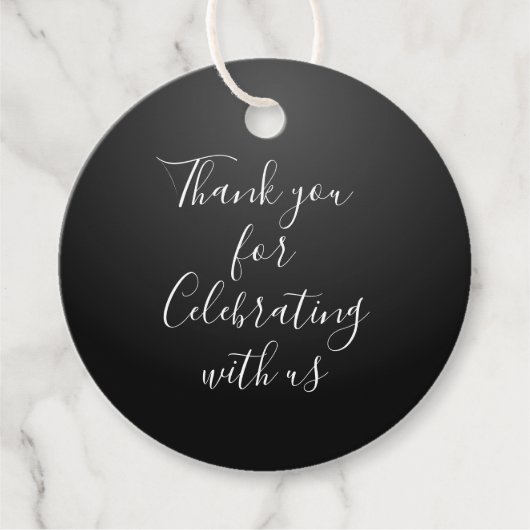 お世話祝になった フェイバータグ (正面)