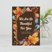 お世話離れになる感謝の気持ち シーズンカード (スタンド正面)