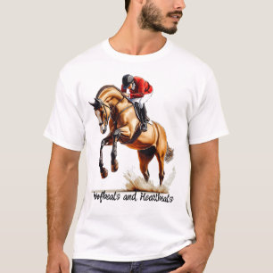 お世辞とハートビート。プロフェッショナルジョッキーラシ Tシャツ
