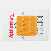 お世辞を言うな キッチンタオル (横)