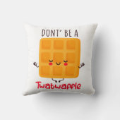 お世辞を言うな クッション (裏面)