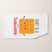 お世辞を言うな バスタオルセット (ハンドタオル)
