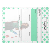 お世辞を言うな(D) _Drug Card ノートパッド (正面)