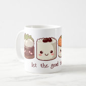 . .お世辞転がかわいい コーヒーマグカップ (正面左)