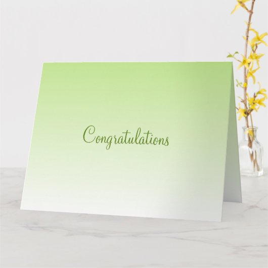 お二人おめでとう カード (黄色い花)