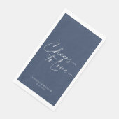 お二人だけの優雅なウェディングペーパータオル (コーナー)