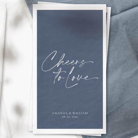 お二人だけの優雅なウェディングペーパータオル