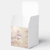 お二人だけの桜のウェディングギフトボックス フェイバーボックス (オープン)