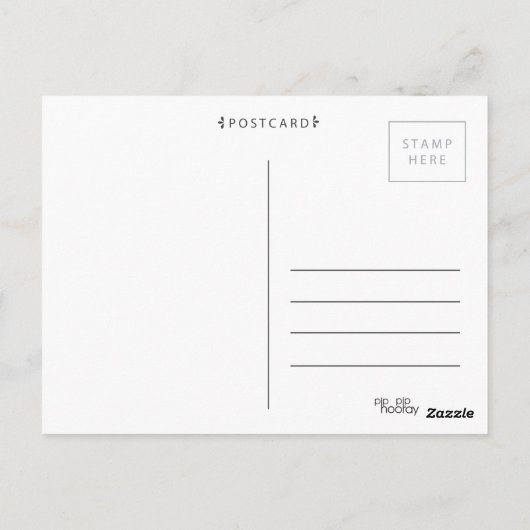 お二人のゴールデンウェディング50周年記念 オーダーメイド ポストカード (裏面)