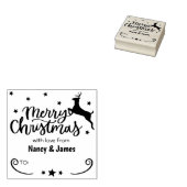 お二人の愛で聖降誕祭カスタムを祝して ラバースタンプ (押印)