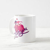 お二人の汗シャツが大好き コーヒーマグカップ (正面左)