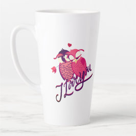 お二人の汗シャツのコーヒーマグが大好き カフェラテマグ