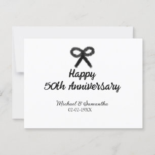お二人の結婚50周年おめでとうございます 名前 日付 ポストカード
