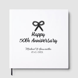 お二人の結婚50周年おめでとう　※お名前※　※日付※ ゲストブック