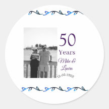 お二人の結婚50周年おめでとう　※お名前※　※日付※