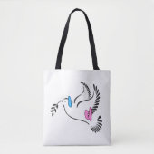 お二人の贈り物結婚が大好き トートバッグ (正面)