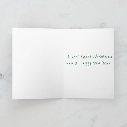 お二人の願い=**メリークリスマス**新年おめでとう** シーズンカード (内部)