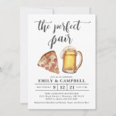 お二人様の完璧なペアの招待状 招待状 (正面)