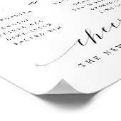 お二人様専用カクテルバー メニューサイン ポスター (角)