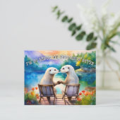 お互いがいることがこんなに幸せ ポストカード (スタンド正面)