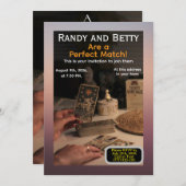 お互いにぴったり 招待 招待状 (正面/裏面)