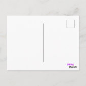 「お互いにサービスする」引用文はがき ポストカード (裏面)