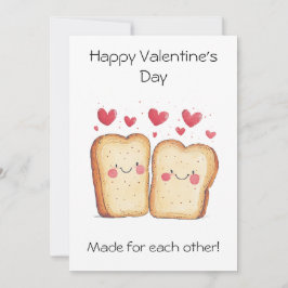 お互いにメイド – かわいい&パニーバレンタイン カード