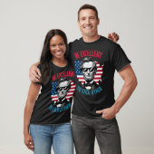 お互いに優れている米国地図の国旗エイブラハム Tシャツ (ユニセックス)