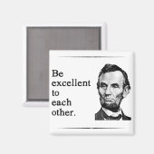 お互いに優れている マグネット (正面/裏面)