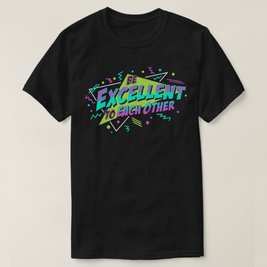 お互いに優れている Tシャツ (デザイン正面)