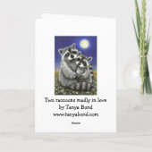 お互いに夢中な二匹のラッコ カード (裏面)