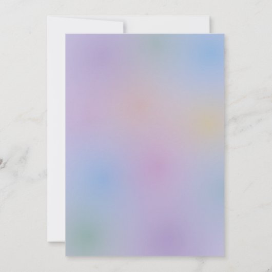 お互いに夢中な結婚式 招待状 (裏面)