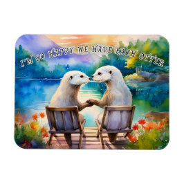 お互いに幸せだ マグネット