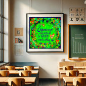 お互いに引用文インスピレーション学校を勧める ポスター