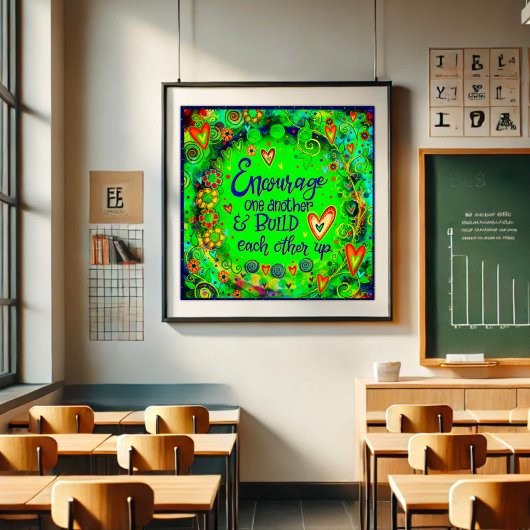 お互いに引用文インスピレーション学校を勧める ポスター