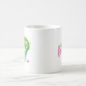 お互いに愛し合ってオレンジ コーヒーマグカップ (中央)