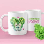 お互いに愛し合ってオレンジ コーヒーマグカップ