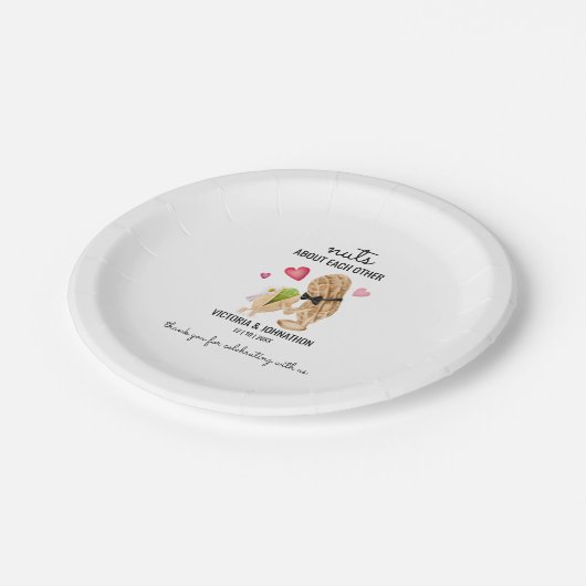 お互いに気の毒だ |の結婚処理 ペーパープレート (アングル)