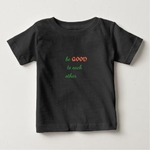 お互いに良い感動的- ベビーTシャツ