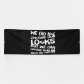 お互いに親切である 横断幕 (横)