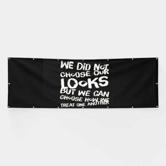 お互いに親切である 横断幕 (横)