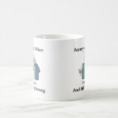 お互いに迷惑を掛ける コーヒーマグカップ (中央)