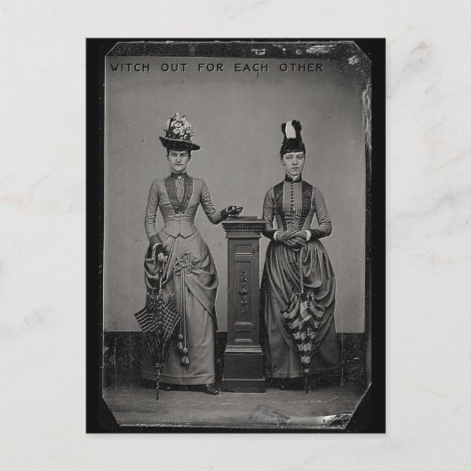 お互いに逃げ出す ポストカード (正面)