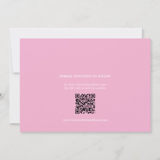 お互いに関するナッツカップルの写真の日付を保存 招待状 (裏面)