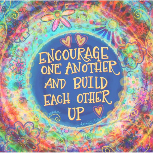 お互いに青いおもしろいを促す シール (正面)