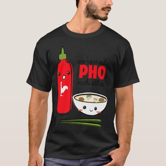 お互いのためにフォーができました Tシャツ (正面)